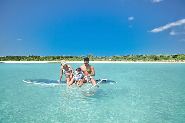 Cheap Miyakojima (Clear SUP & Sea Turtle Snorkel) No extra charge | Full refund guarantee | Free rentals and photos | 1 year old - OK!