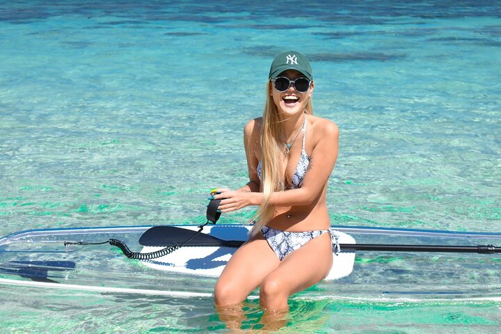 Cheap Miyakojima (Clear SUP & Sea Turtle Snorkel) No extra charge | Full refund guarantee | Free rentals and photos | 1 year old - OK!