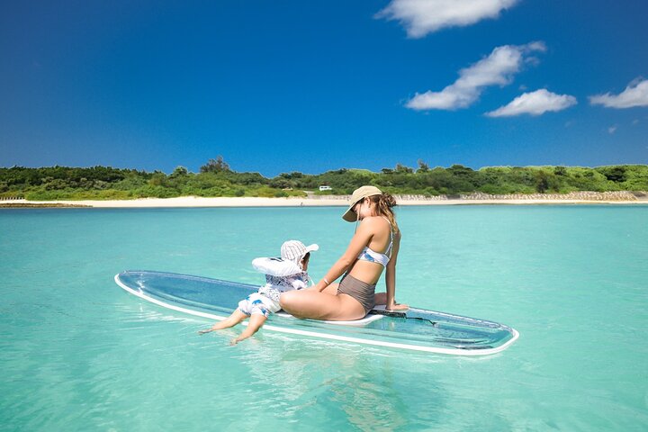 Cheap Miyakojima (Clear SUP & Sea Turtle Snorkel) No extra charge | Full refund guarantee | Free rentals and photos | 1 year old - OK!