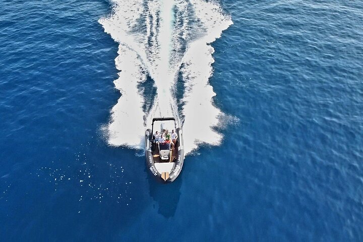 Private boat tour Blue Lagoon and 3 Islands from Trogir or Split
