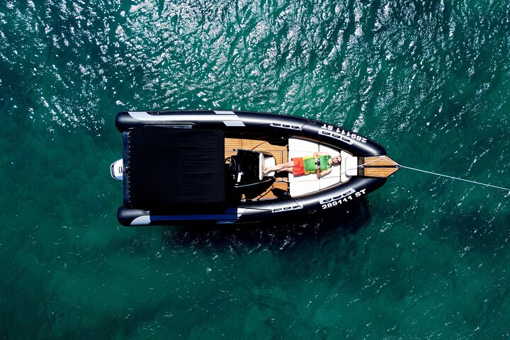 Private boat tour Blue Lagoon and 3 Islands from Trogir or Split