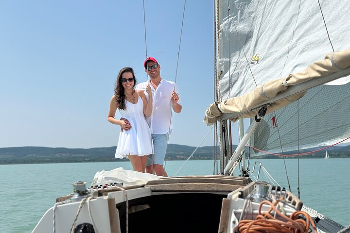 Sailing at Lake Balaton