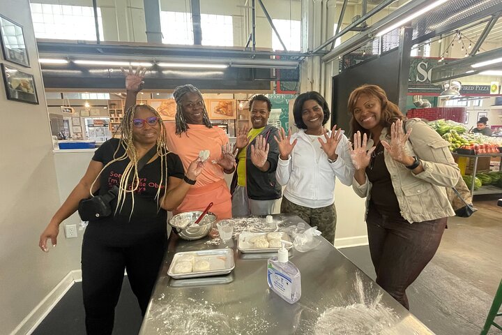 2 Hour Historic Market Food Tour and Hands-On Biscuit Class