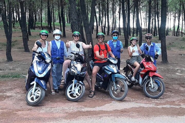 Hue Tombs Tour by Bike & Dragon Boat Cruise on Perfume River