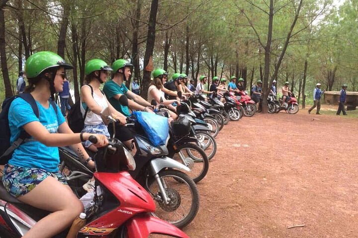 Hue Tombs Tour by Bike & Dragon Boat Cruise on Perfume River