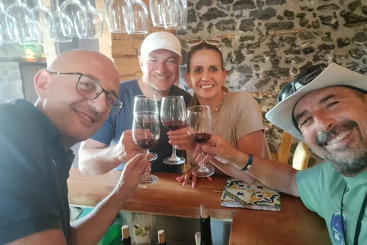 Etna Jeep OffRoad Tour: Lava Flows,Etna Wines,Lunch at 6,561 ft