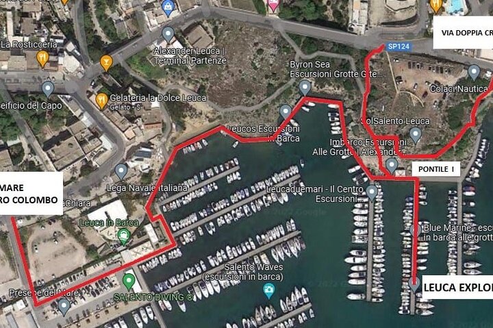3 Hour Group Tour by Boat to the Caves of Santa Maria di Leuca