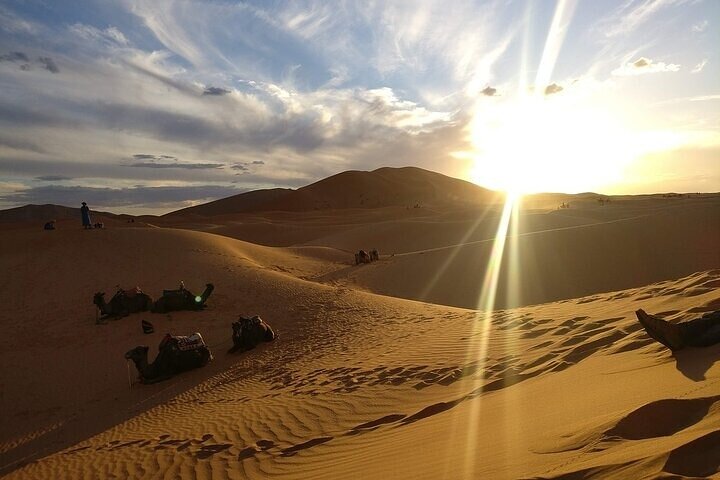 Trip From Erfoud To Merzouga Desert, Dinner, Camel Ride, Sunset