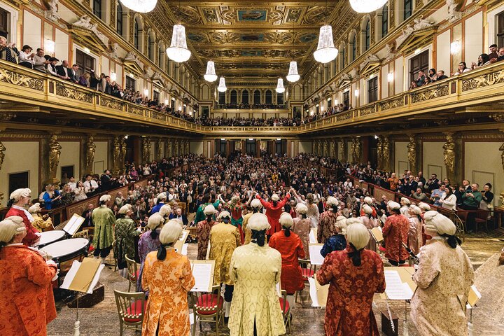 Vienna Mozart Concert in Historical Costumes at the Musikverein