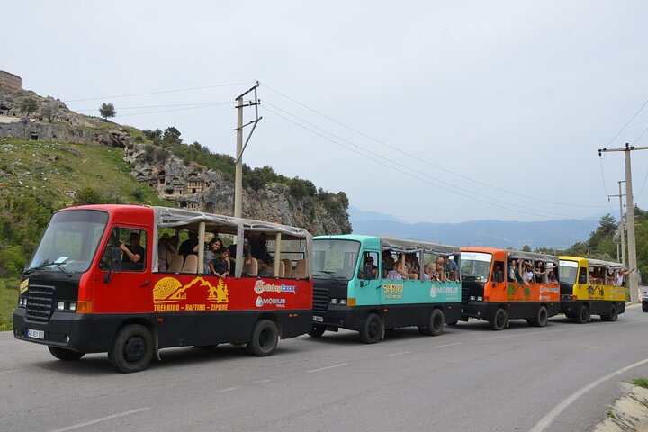 Jeep Safari Tour to Saklikent, Tloss and Yakapark from Fethiye