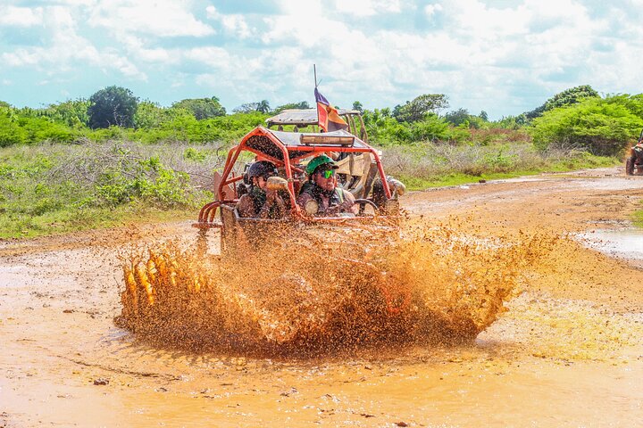 Punta Cana Buggy or ATV Tour with Macao Beach, Cave and Tastings