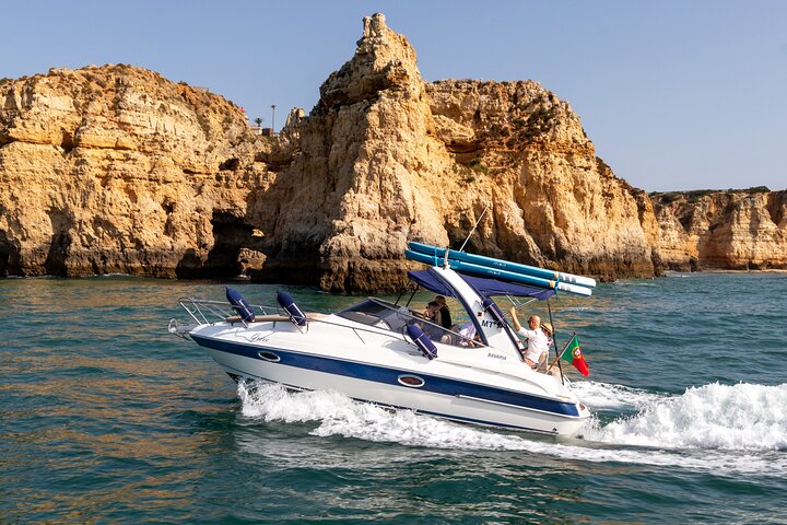 Luxury Private Boat to Ponta de Piedade + paddleboarding