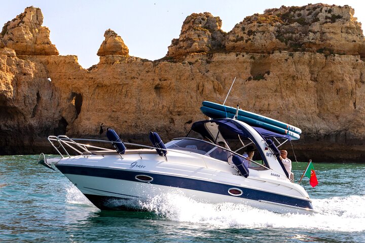 Luxury Private Boat to Ponta de Piedade + paddleboarding