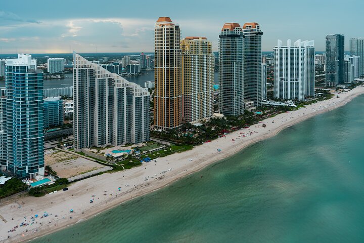 Miami Helicopter Tour Hard Rock and Beach