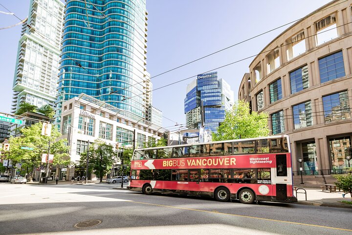 Double Decker Hop-on Hop-off Bus Tour - 16 Stops & Stanley Park