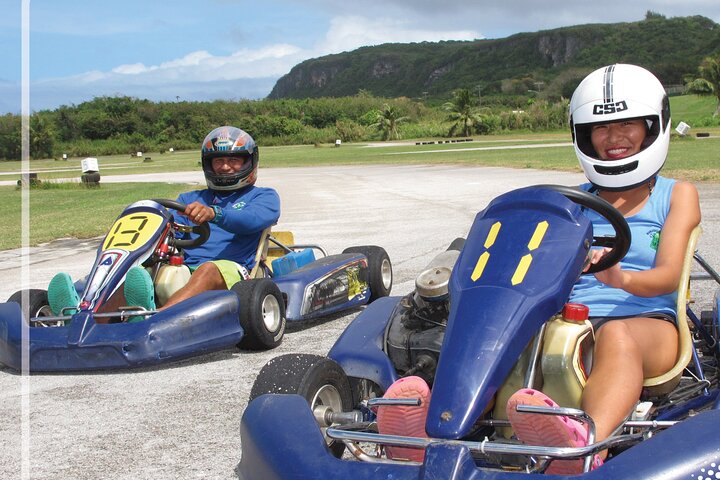 Grotto Snorkeling and Seaside Circuit Go Karting