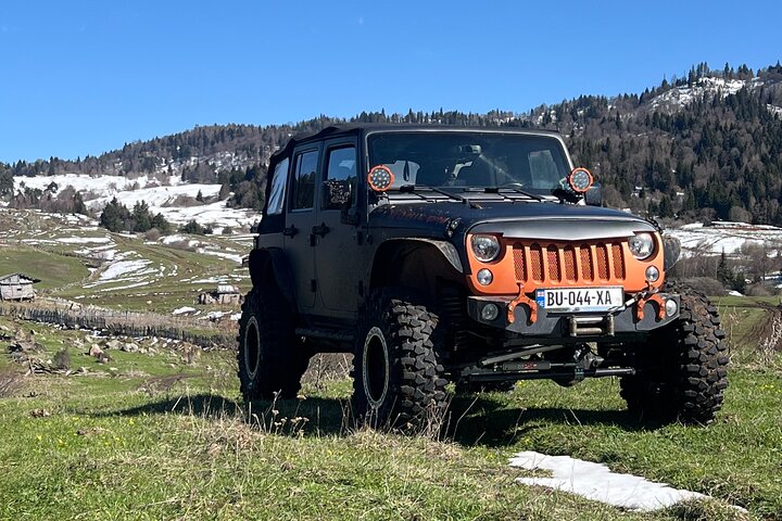 Jeep Tour in Dabadzveli mountain: Off-Road escape from Borjomi