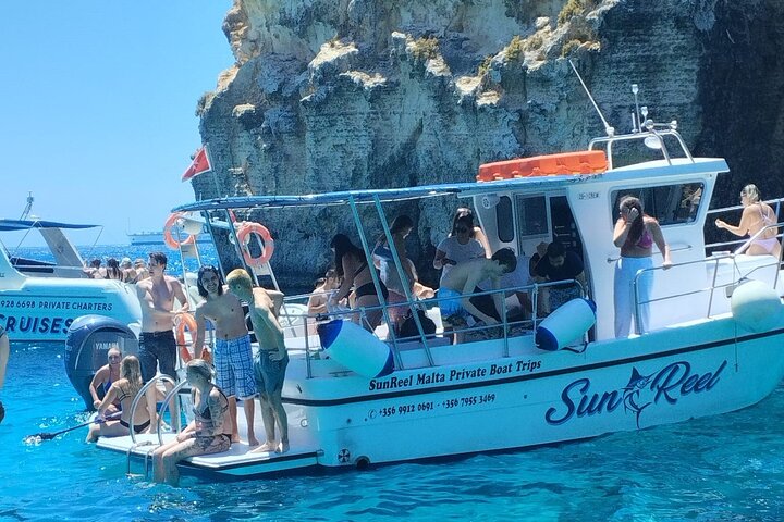 Half Day Blue Lagoon, Comino, Gozo and Malta Private Boat Trip