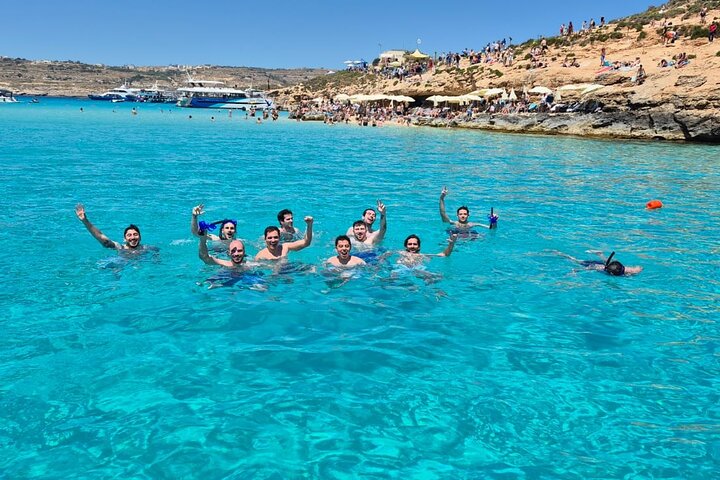 Half Day Blue Lagoon, Comino, Gozo and Malta Private Boat Trip