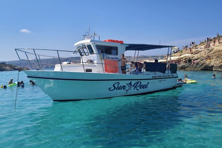 Half Day Blue Lagoon, Comino, Gozo and Malta Private Boat Trip