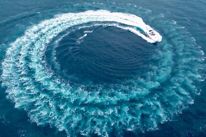 Saint Tropez Private Sunset Yacht Charter on 13m Motor Yacht