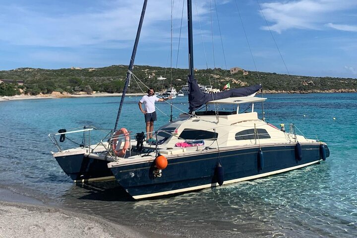 Catamaran Day Trip to La Maddalena Islands with Sardinian Lunch