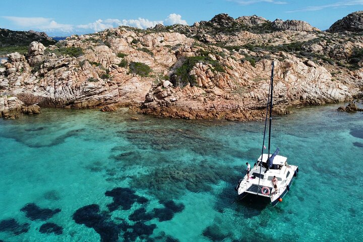 Catamaran Day Trip to La Maddalena Islands with Sardinian Lunch