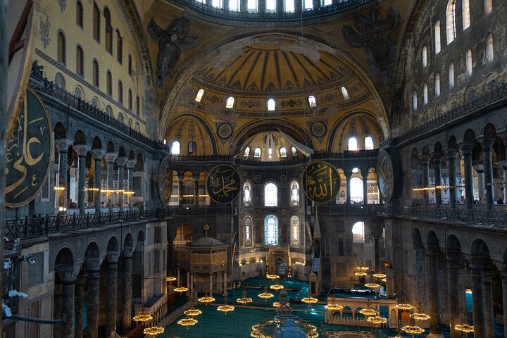 Istanbul Blue Mosque, Hagia Sophia, Basilica Cistern with Tickets