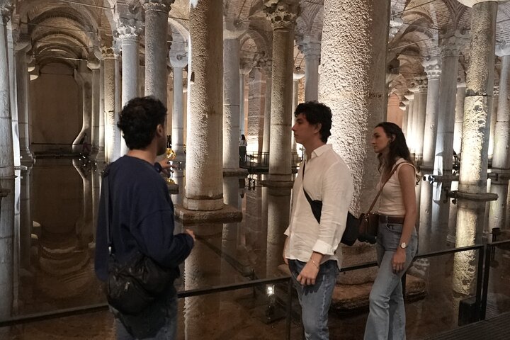 Istanbul Blue Mosque, Hagia Sophia, Basilica Cistern with Tickets