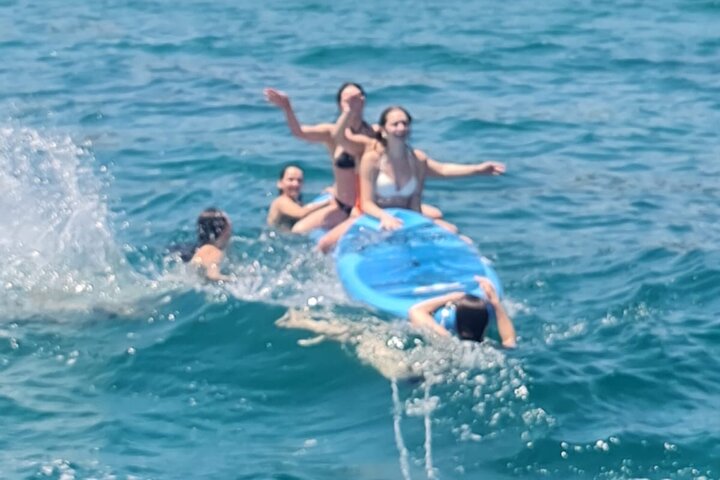 Torrevieja Adventure Tour with the Catamaran Apaelo