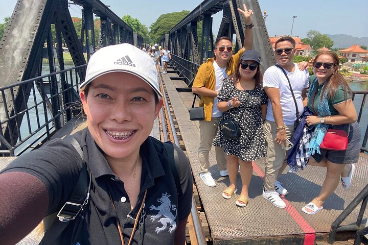 Kanchanaburi Erawan Waterfall and Train Along Death Railway Tour