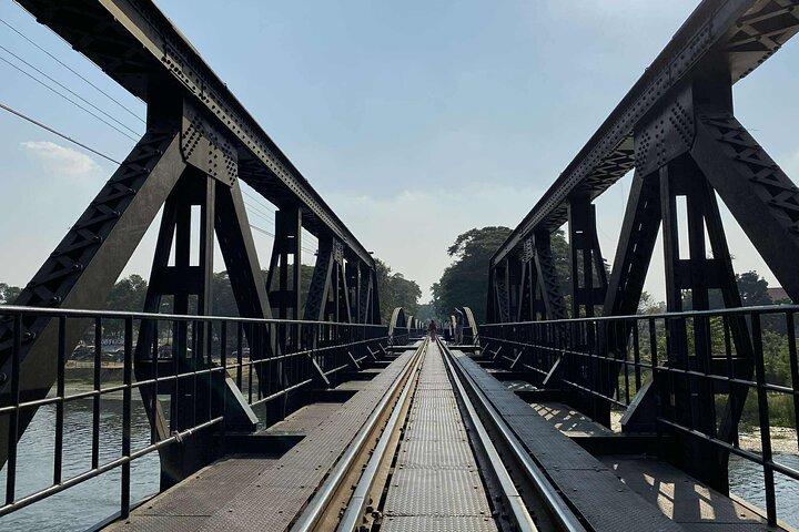 Kanchanaburi Erawan Waterfall and Train Along Death Railway Tour
