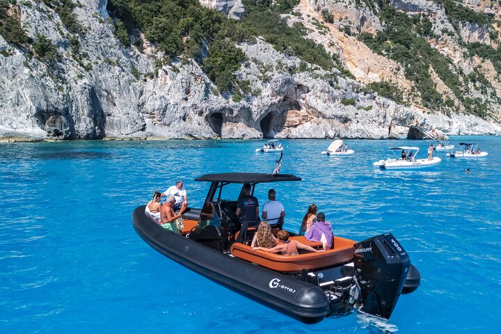 Boat excursion in the Gulf of Orosei
