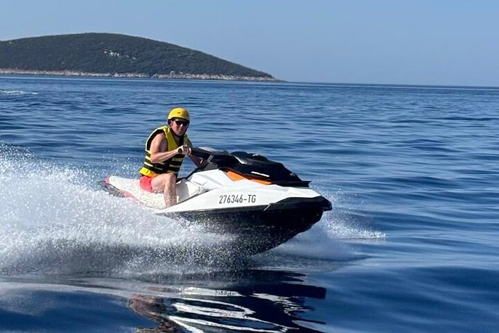 Trogir: Jet Ski Safari with Snorkeling and Blue Lagoon