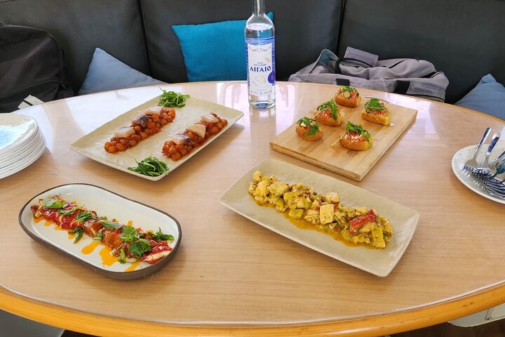 Catamaran Cruise in Nafplio | Greek Buffet & Open Bar