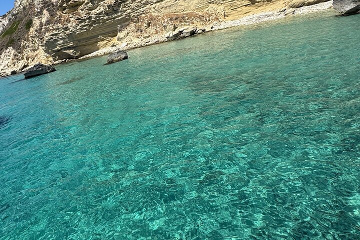 Cagliari boat tour : 5 swim stops, snorkeling & Sardinian aperitif