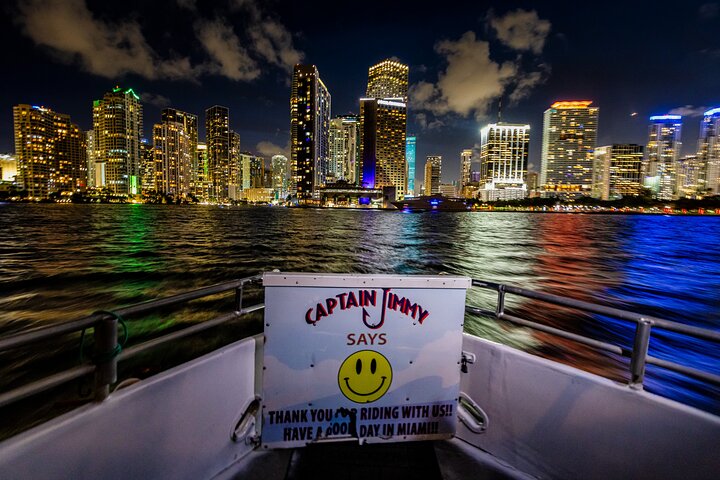 Miami Sunset and City Lights Cocktail Cruise with Open Bar