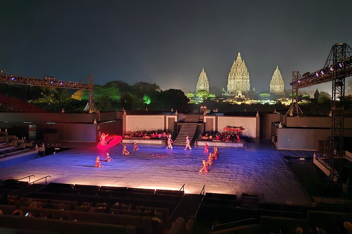 Sunset at Prambanan & Including Ticket Ramayana Ballet Show