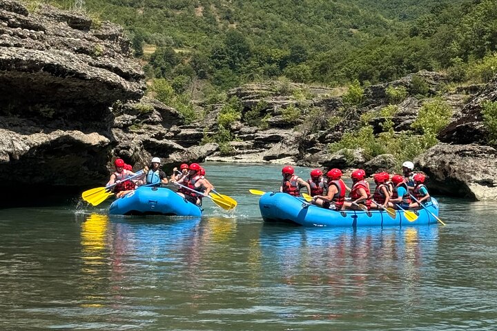 Guided Rafting Tour - Vjosa River National Park - Permet, Albania