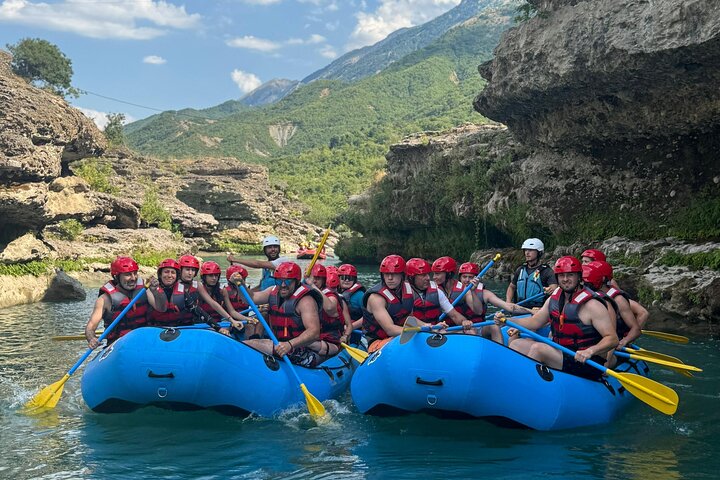 Guided Rafting Tour - Vjosa River National Park - Permet, Albania