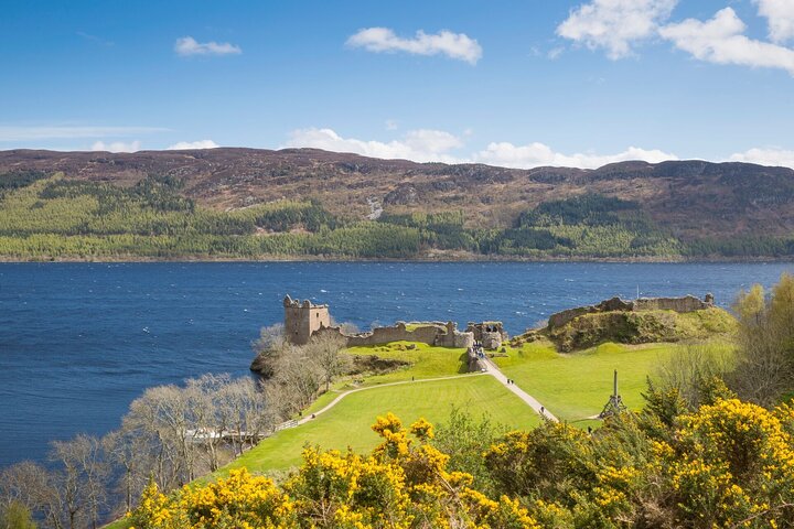 Loch Ness, Outlander & Urquhart Castle from Inverness