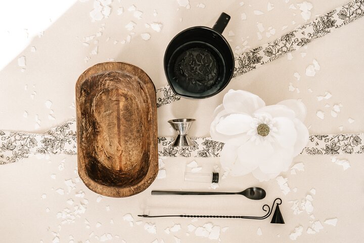 Wooden Dough Bowl Candle Making Experience