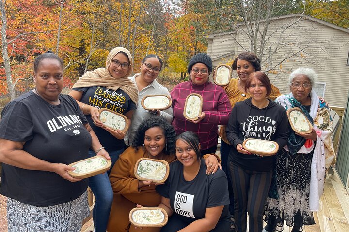 Wooden Dough Bowl Candle Making Experience