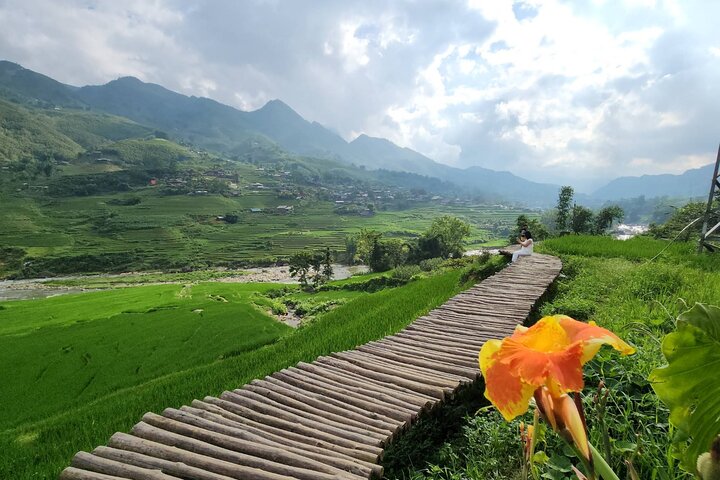 Sapa No-Trek Eco Tour: Muong Hoa Valley & Ta Van, Foot Spa, Cafe