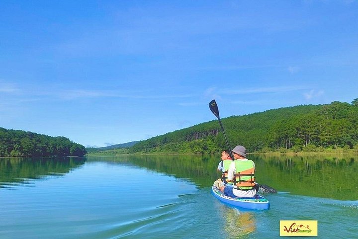 DALAT: Trekking Pinhatt & Sup/Kayaking Tuyen Lam Lake Tour