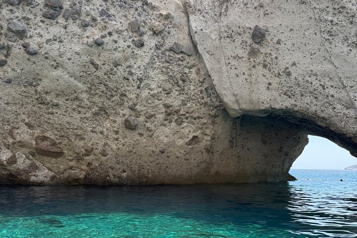 Antiparos Odyssey: Caves, Blue Lagoon & Coastal Charms|Boat Tour
