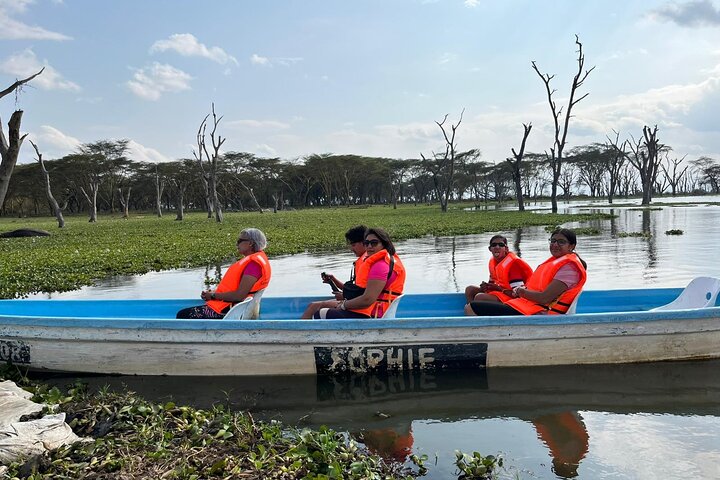 Hell's gate bike tour and lake Naivasha boat safaris