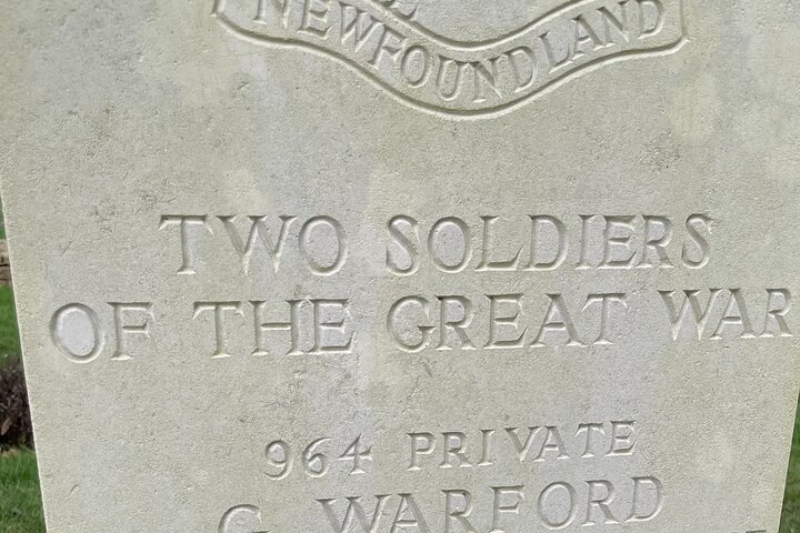 Full day Somme 110th private tour