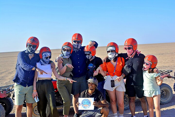 Hurghada VIP Desert Safari – ATV, Buggy,Camel-Bedouin BBQ &Sunset
