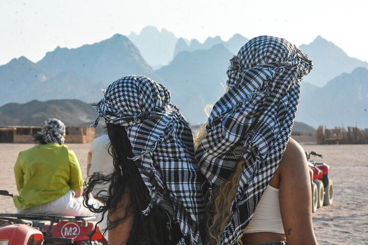 Hurghada VIP Desert Safari – ATV, Buggy,Camel-Bedouin BBQ &Sunset